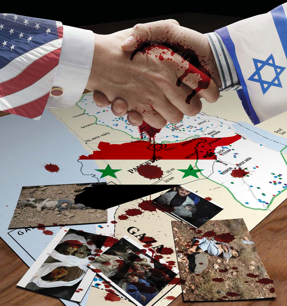 ايادي عملاء امريكا واسرائيل في سفك دماء السوريين
